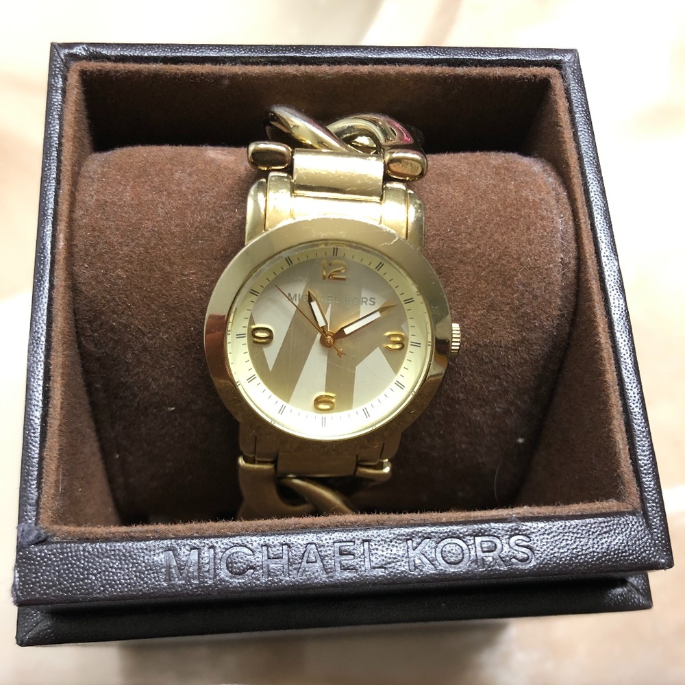 Michael Kors Gold tone women's watch